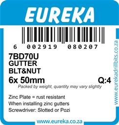 7BD70 - Gutter Bolt -7BD70_label_T
